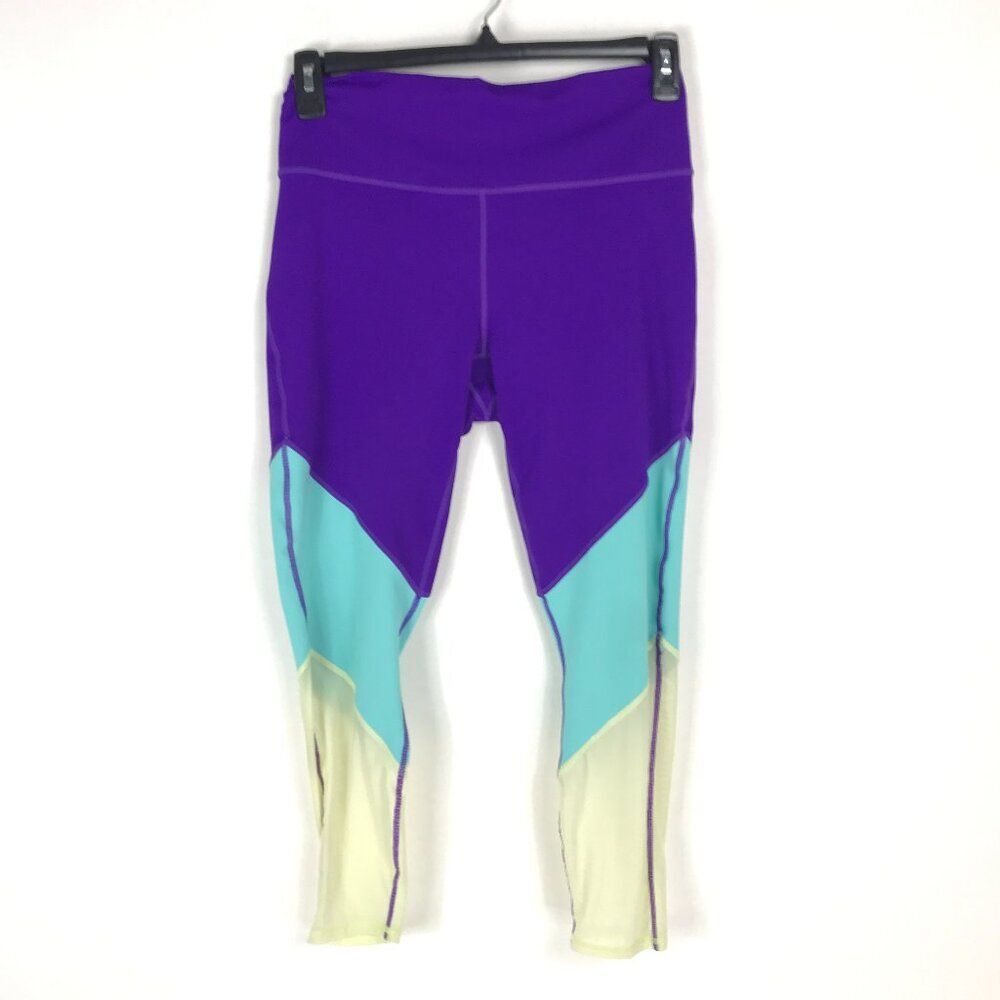 Fabletics Zone High-Waisted 7/8 Legging Women's Large PowerHold Active Fitness